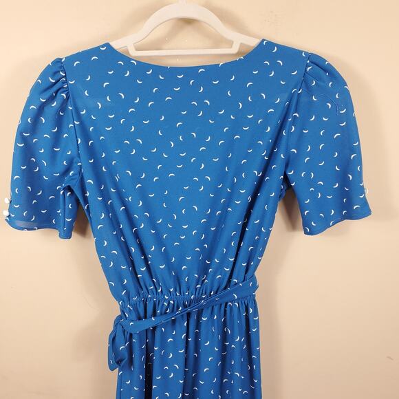 Vintage Stuart Mini Moon Print Dress - Picture 9 of 12